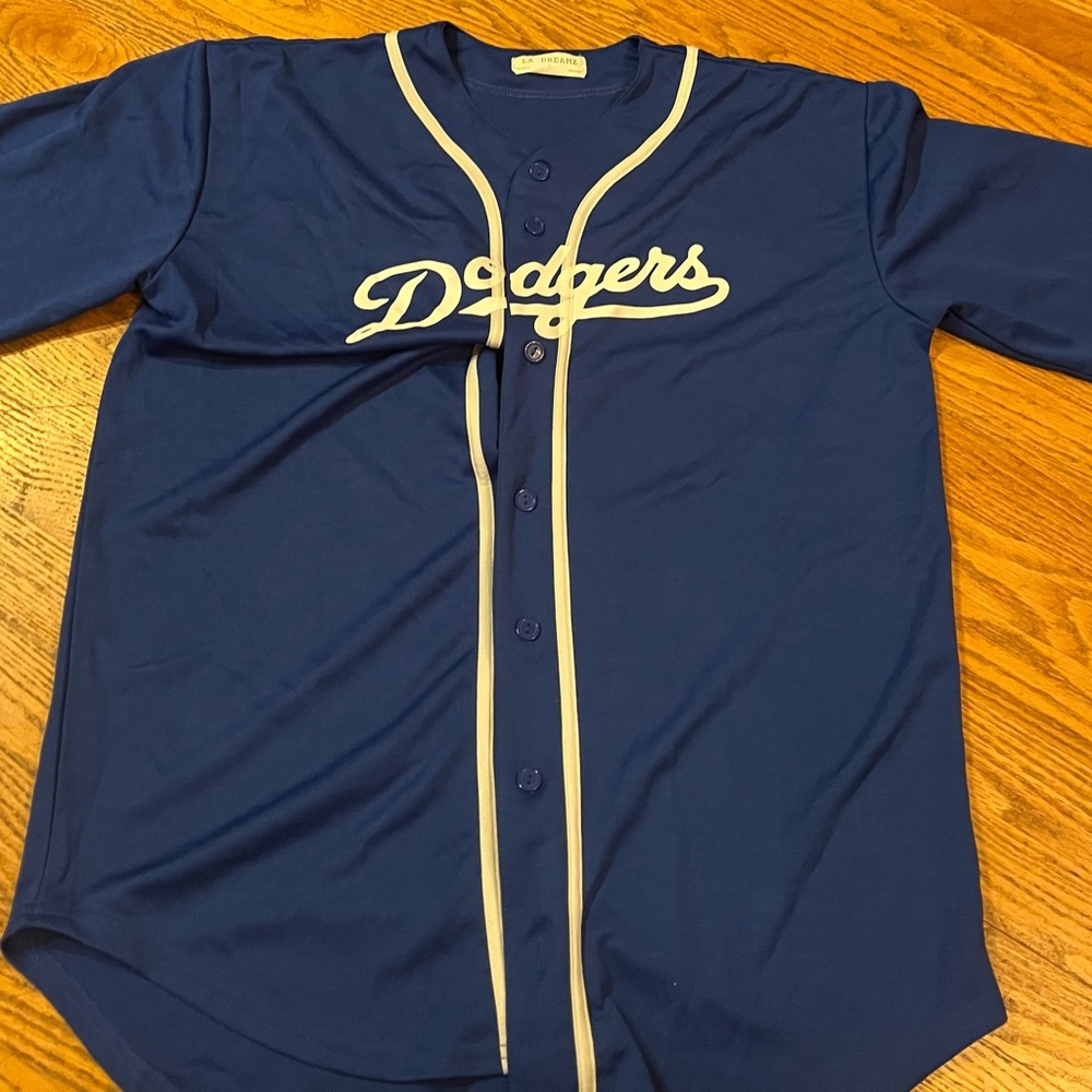 LA Dodgers Blue promo jersey